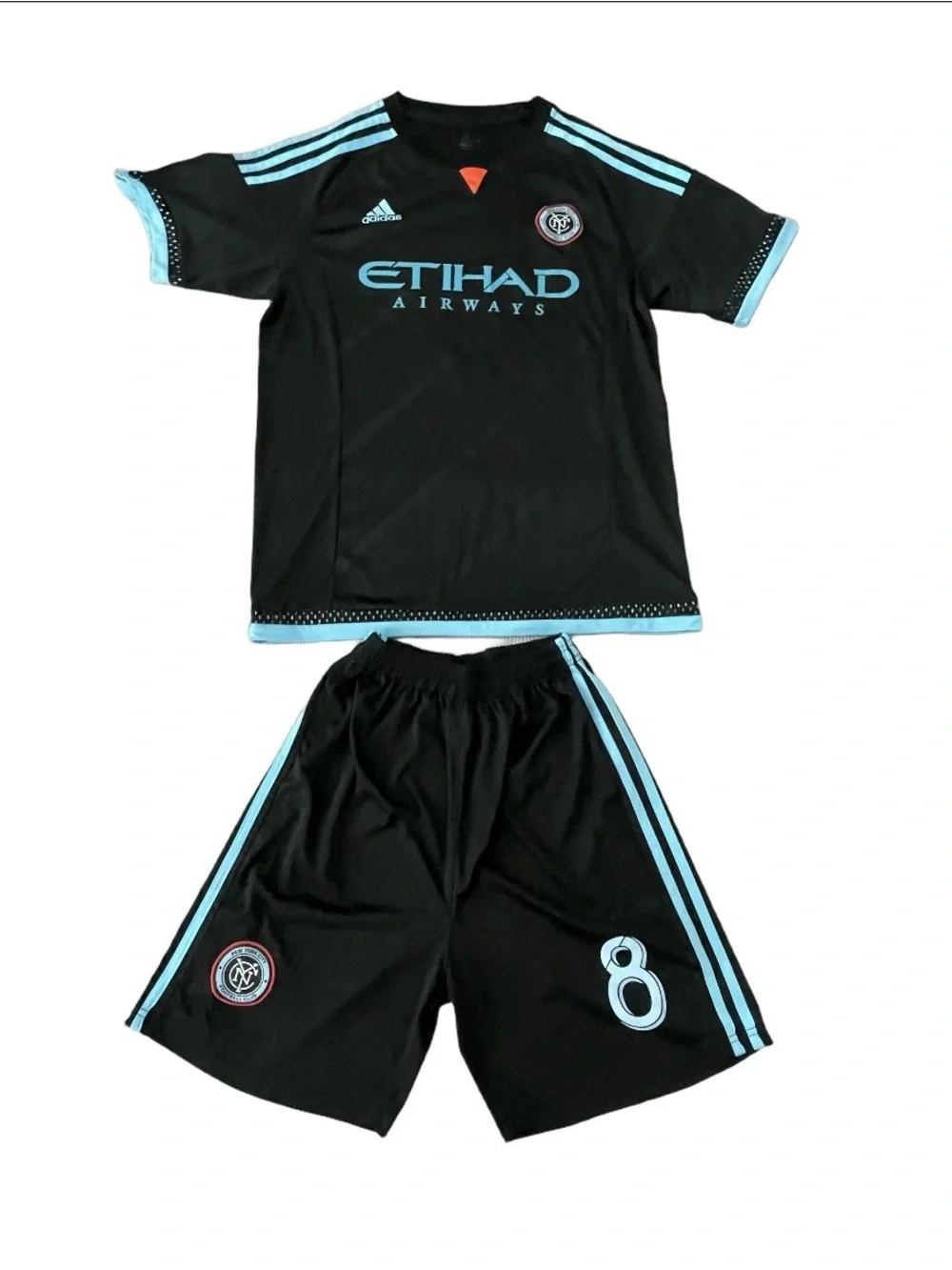 Adidas New York City FC Frank Lampard #8 Jersey & Shorts Set - Men’s Large